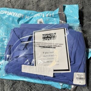 Strictly Scrubs Blue Medical Scrub Top